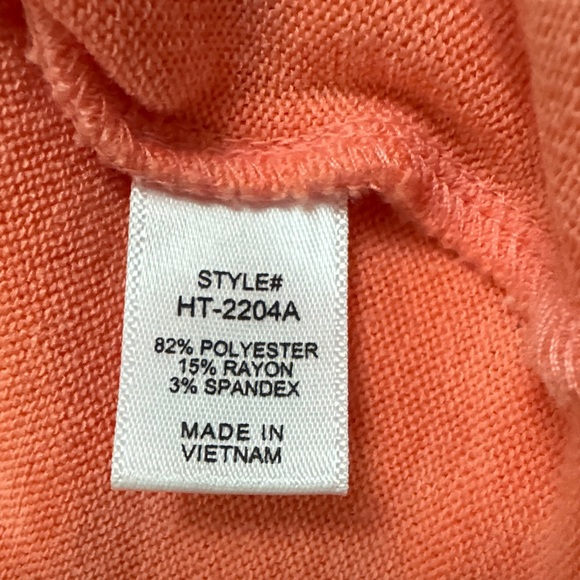 🎉HP🎉 Zenana Hacci Exposed Seam Sweater 💗 Coral - Picture 14 of 14